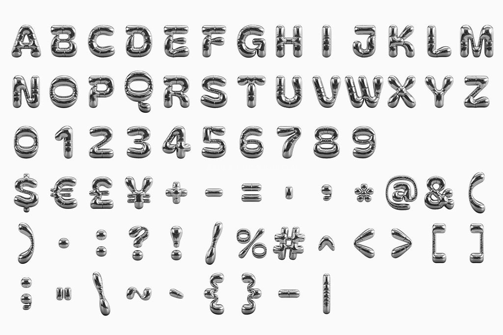 Puff Balloon 3D���������ʸ�λͼ����