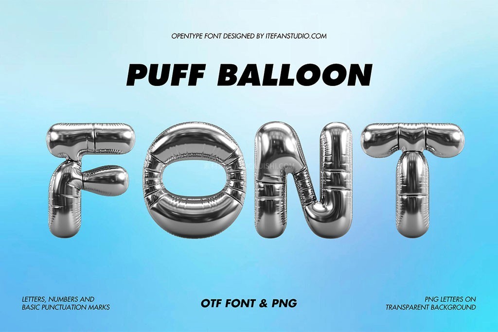Puff Balloon 3D���������ʸ�λͼ����