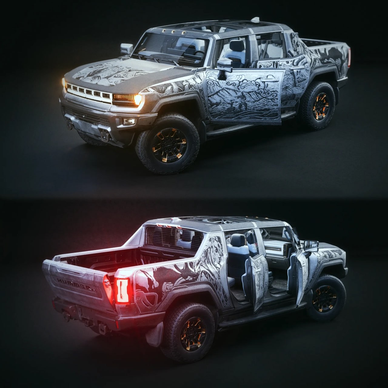 顶级超跑重卡3D汽车模型合集