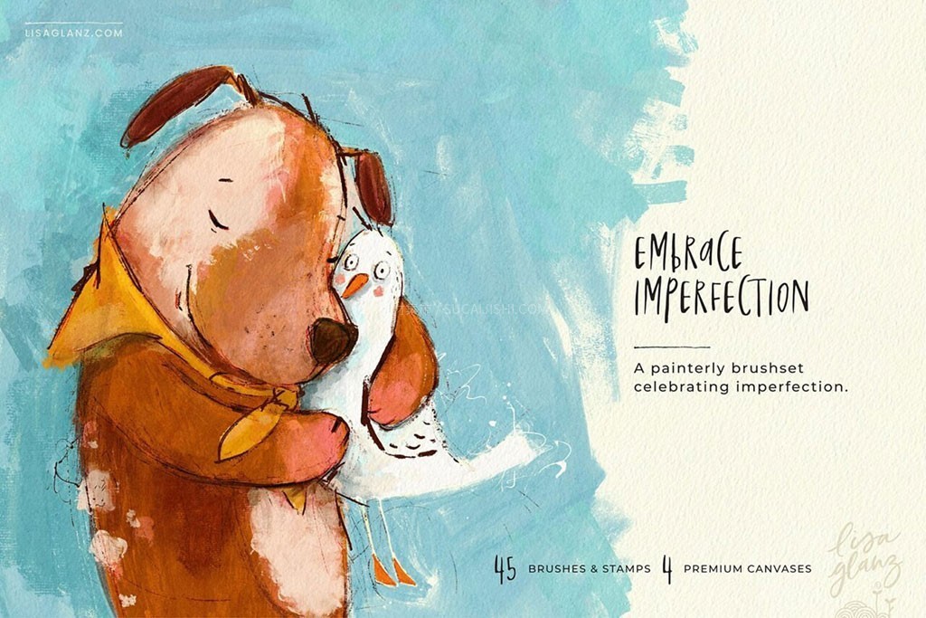 Procreate����ϵ��ͯ�汾��ˢ��װ