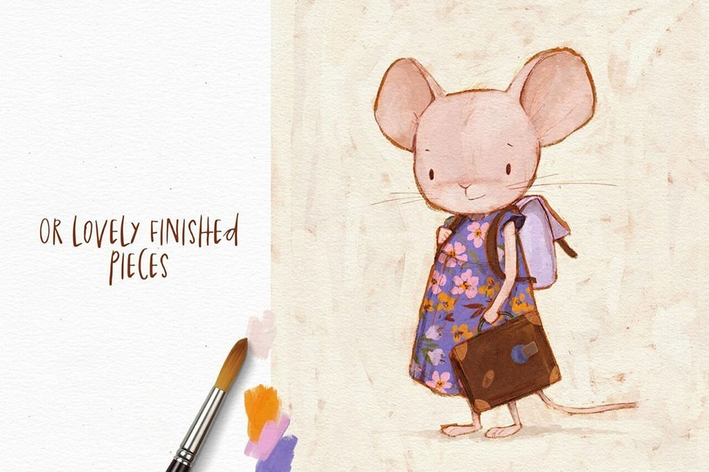 Procreate����ϵ��ͯ�汾��ˢ��װ