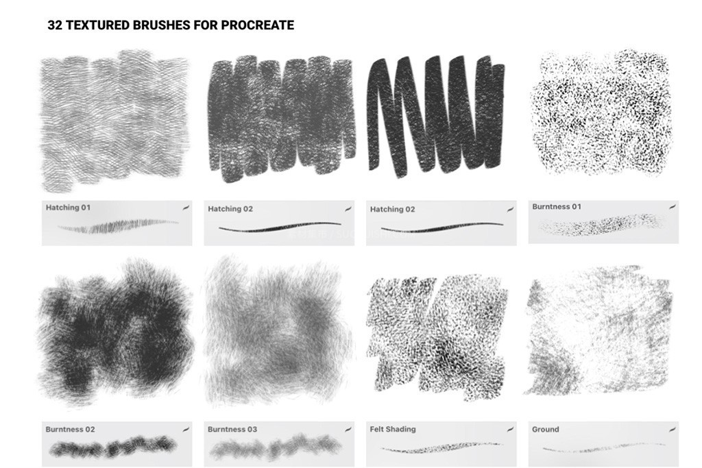 ProcreateƽͿ�в�Ǧ������ˢ