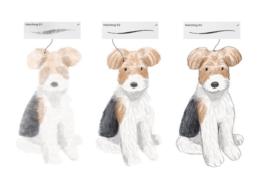 ProcreateƽͿ�в�Ǧ������ˢ