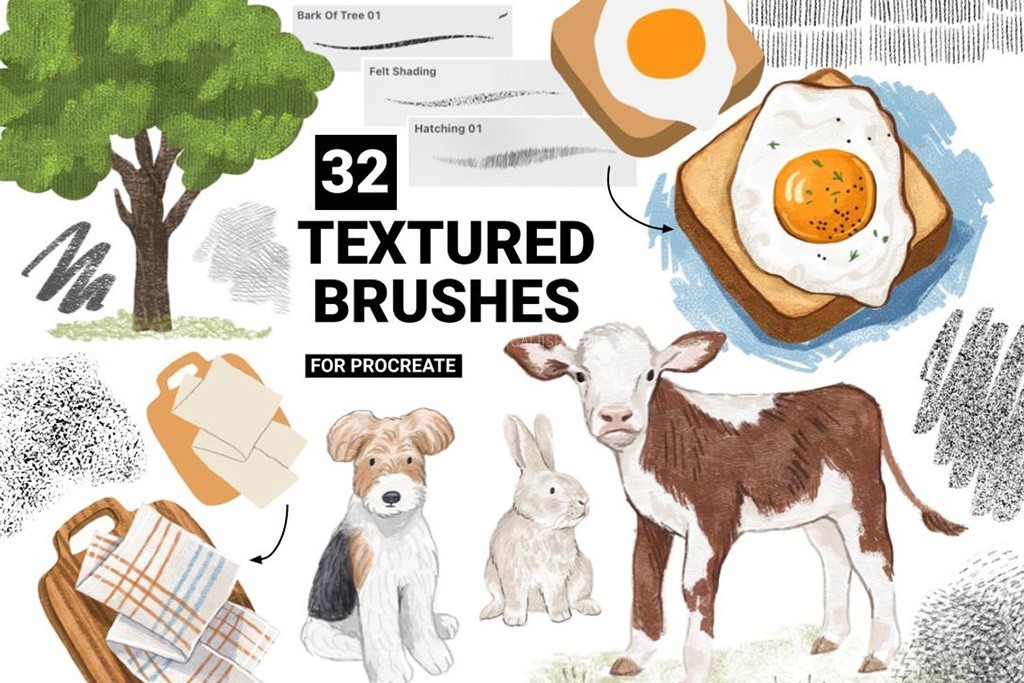 ProcreateƽͿ�в�Ǧ������ˢ