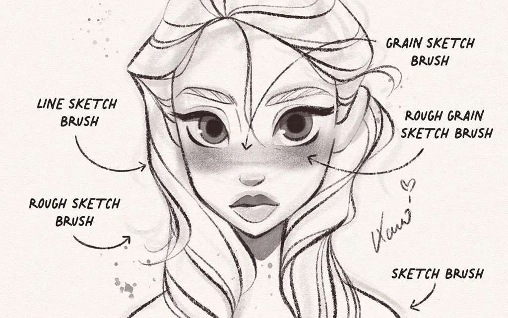 Procreateŷ����ͨ��д��ˢ