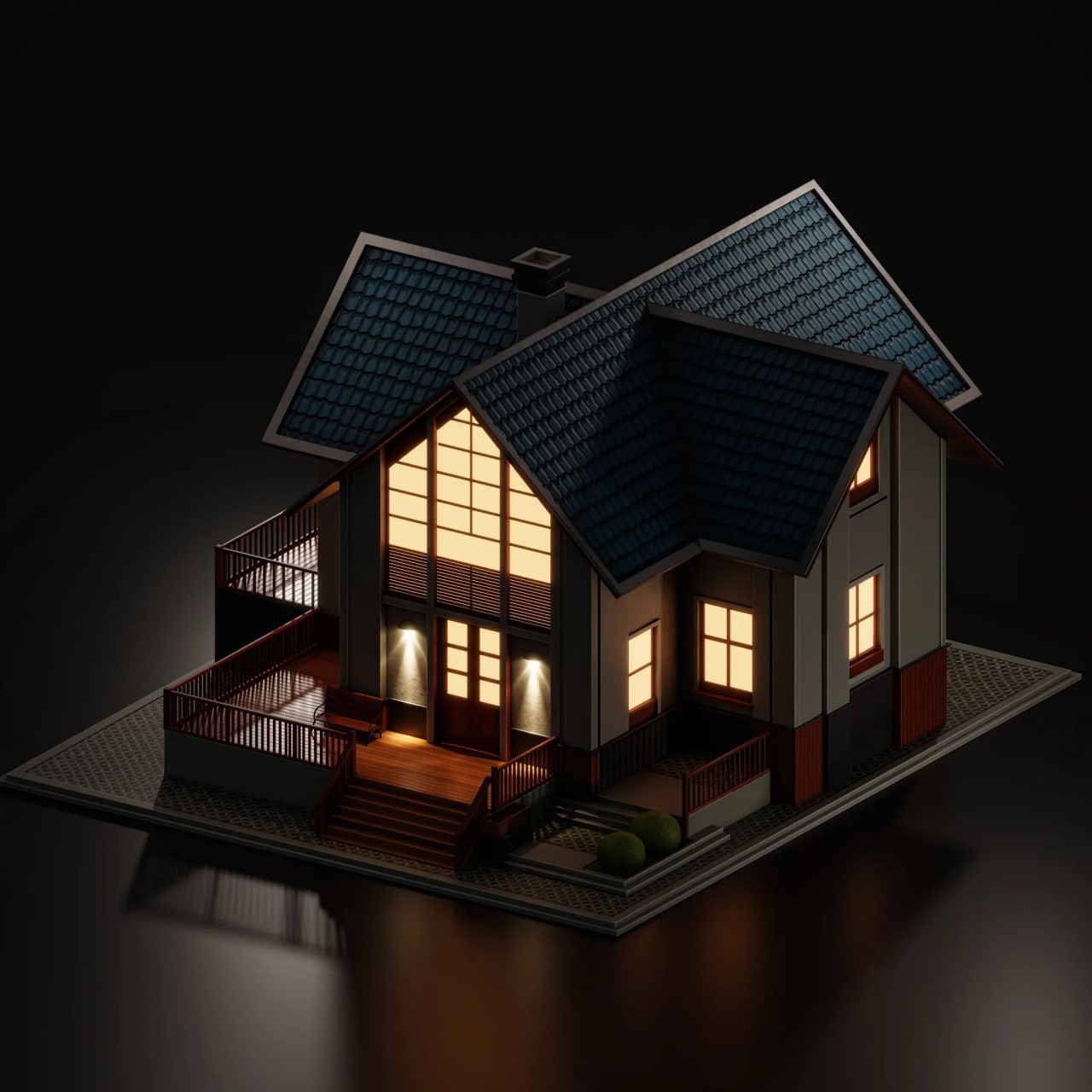 37款全风格3D建筑场景模型合集