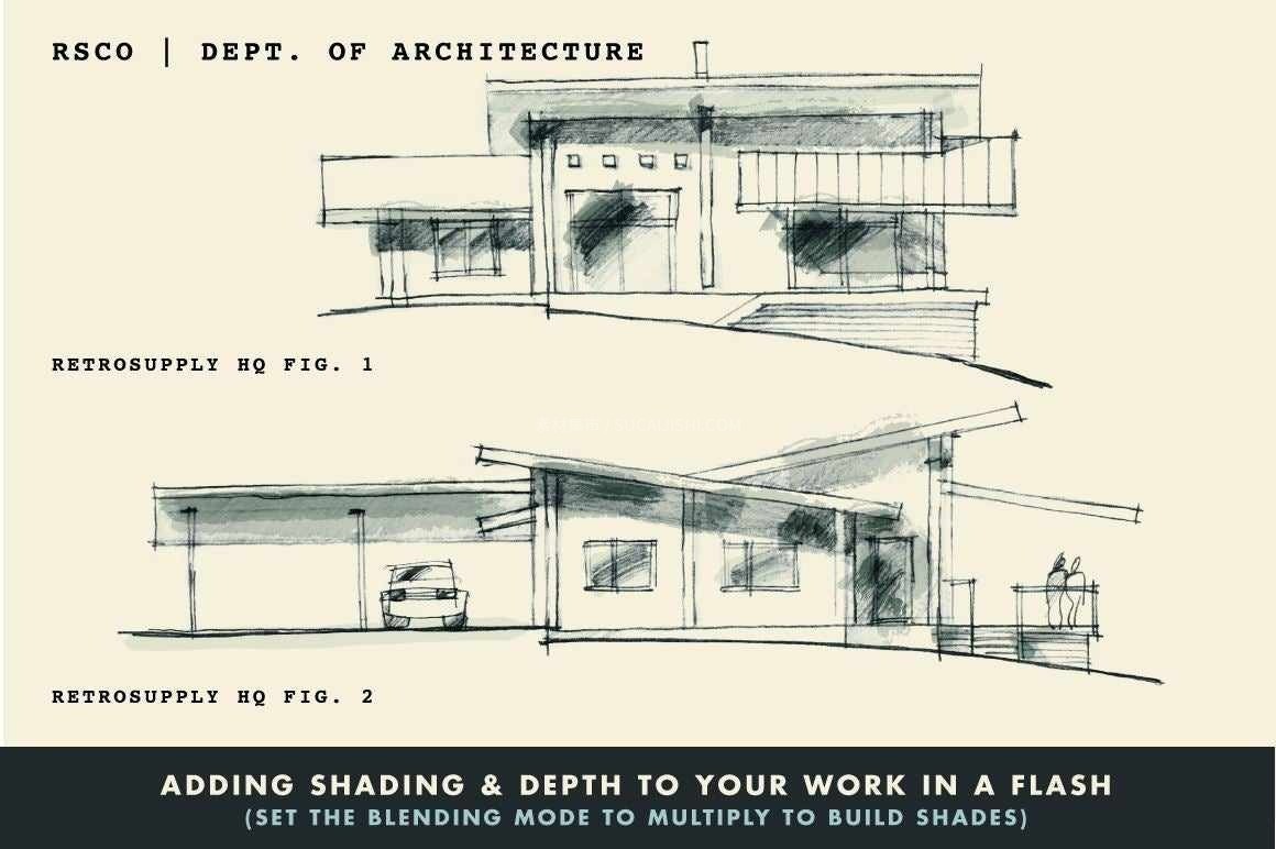 Adobe Illustrator��ʵʸ��īˮˮ�ʱ�ˢ