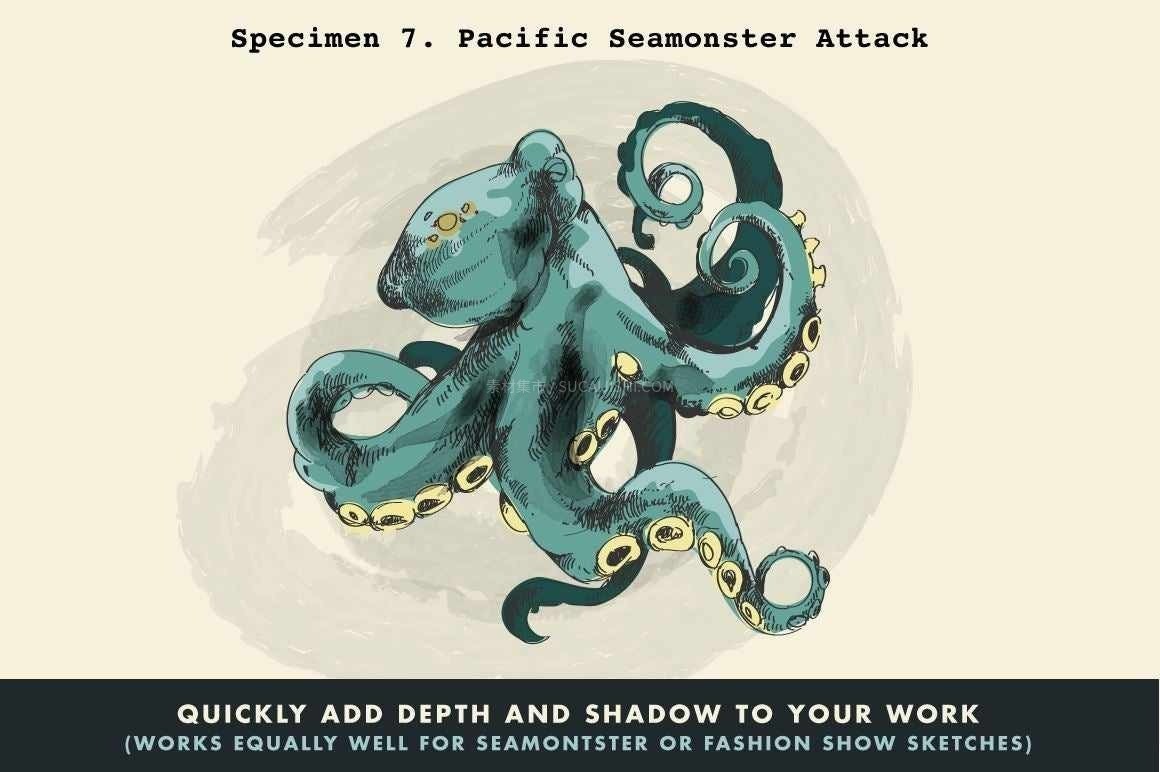 Adobe Illustrator��ʵʸ��īˮˮ�ʱ�ˢ