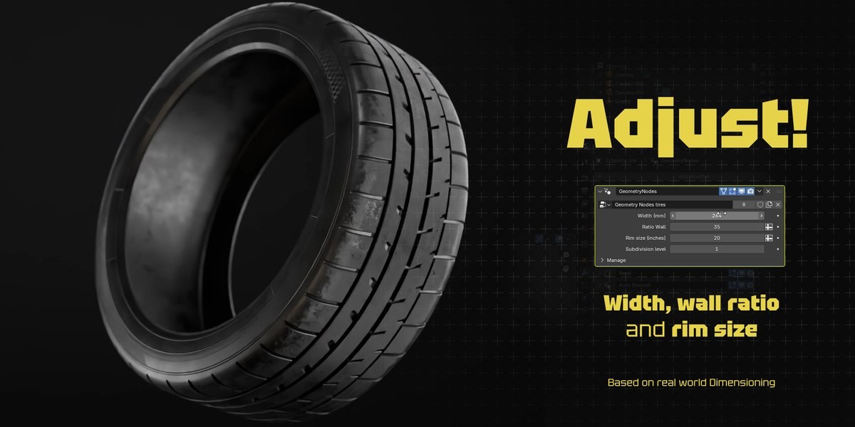 Adjustable Tire Pack