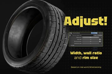 Adjustable Tire Pack v0.0.3 ��̥���ɹ���