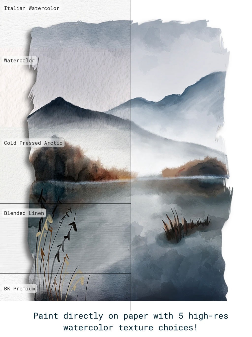 30֧�߼�Procreate��ʵˮ��Ч����ˢ