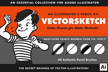 Adobe Illustrator��ʸ��̿��Ǧ�ʱ�ˢ