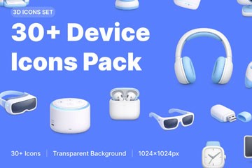 32��Բ���3D�豸ͼ��PNG