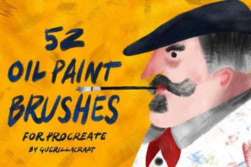 52֧Procreate�ͻ�������ˢ
