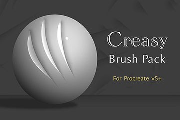 Procreate����ϸ�ڱ�ˢ