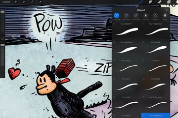 80+����īˮ������ͿProcreate��ˢ