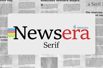 Newsera英文报纸衬线字体（支持桌面端商用)