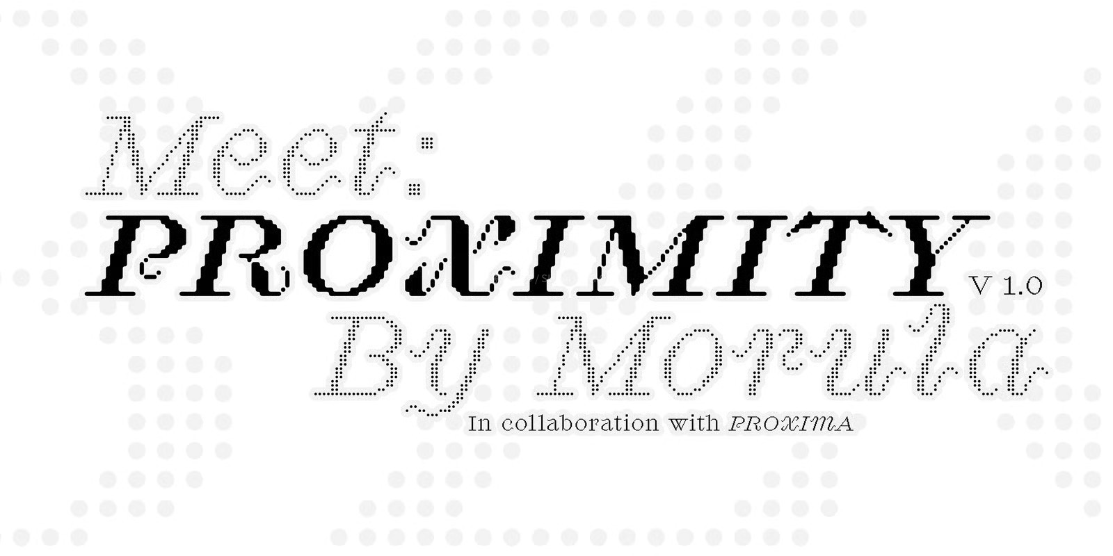 Proximity 古典像素字体家族