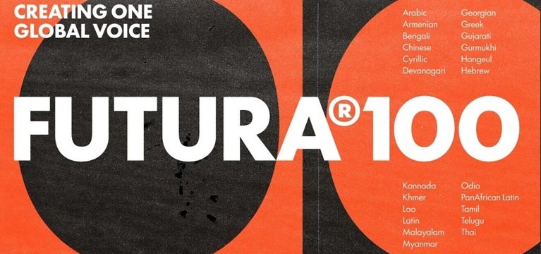 Futura 100 经典几何多语言字体库