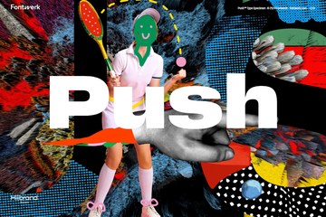 Push全能无衬线字体家族