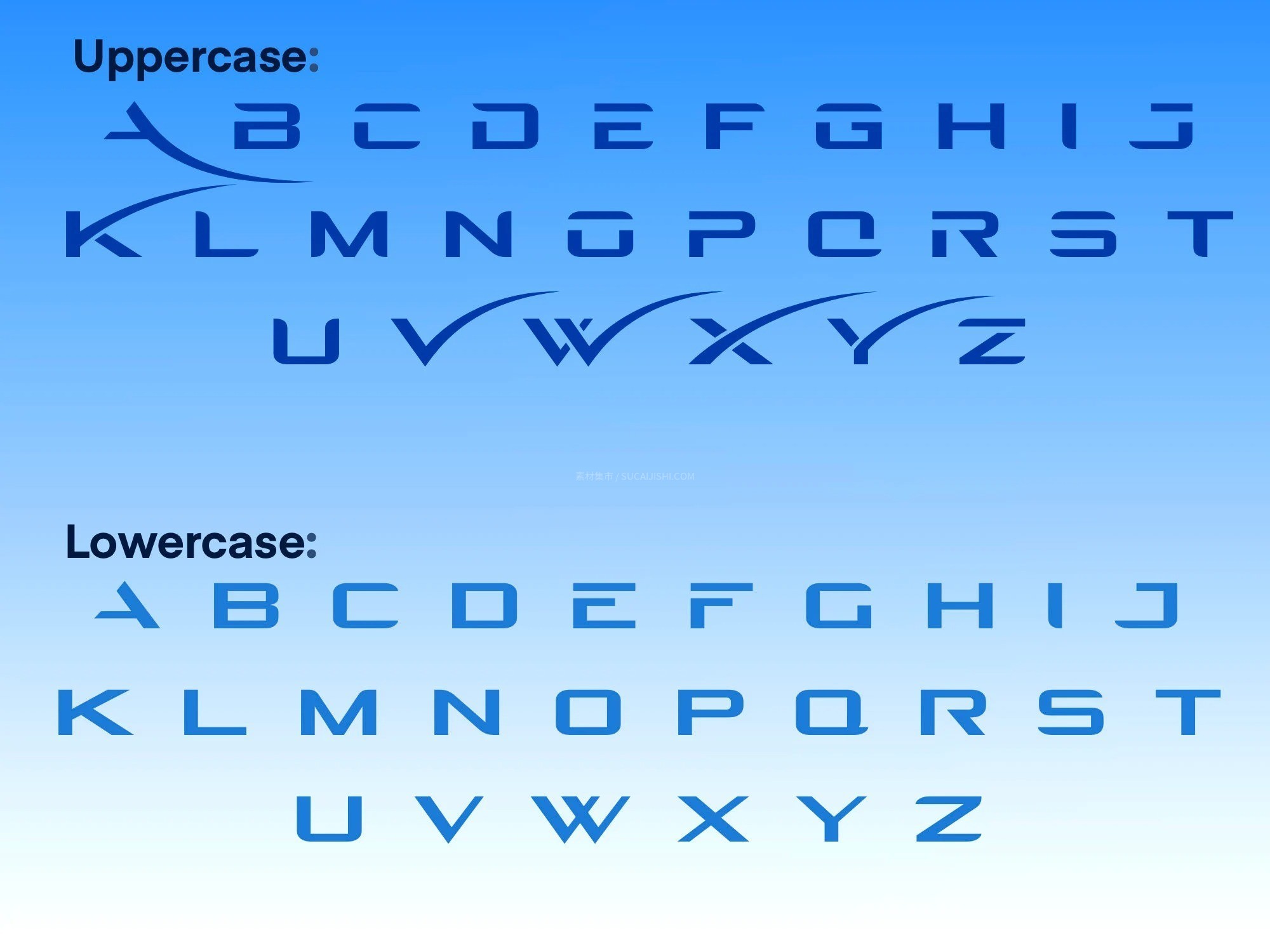SpaceX品牌Logo字体复刻版