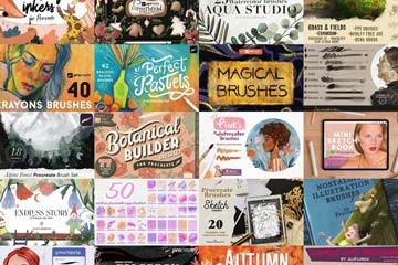 10个免费Procreate笔刷资源网站