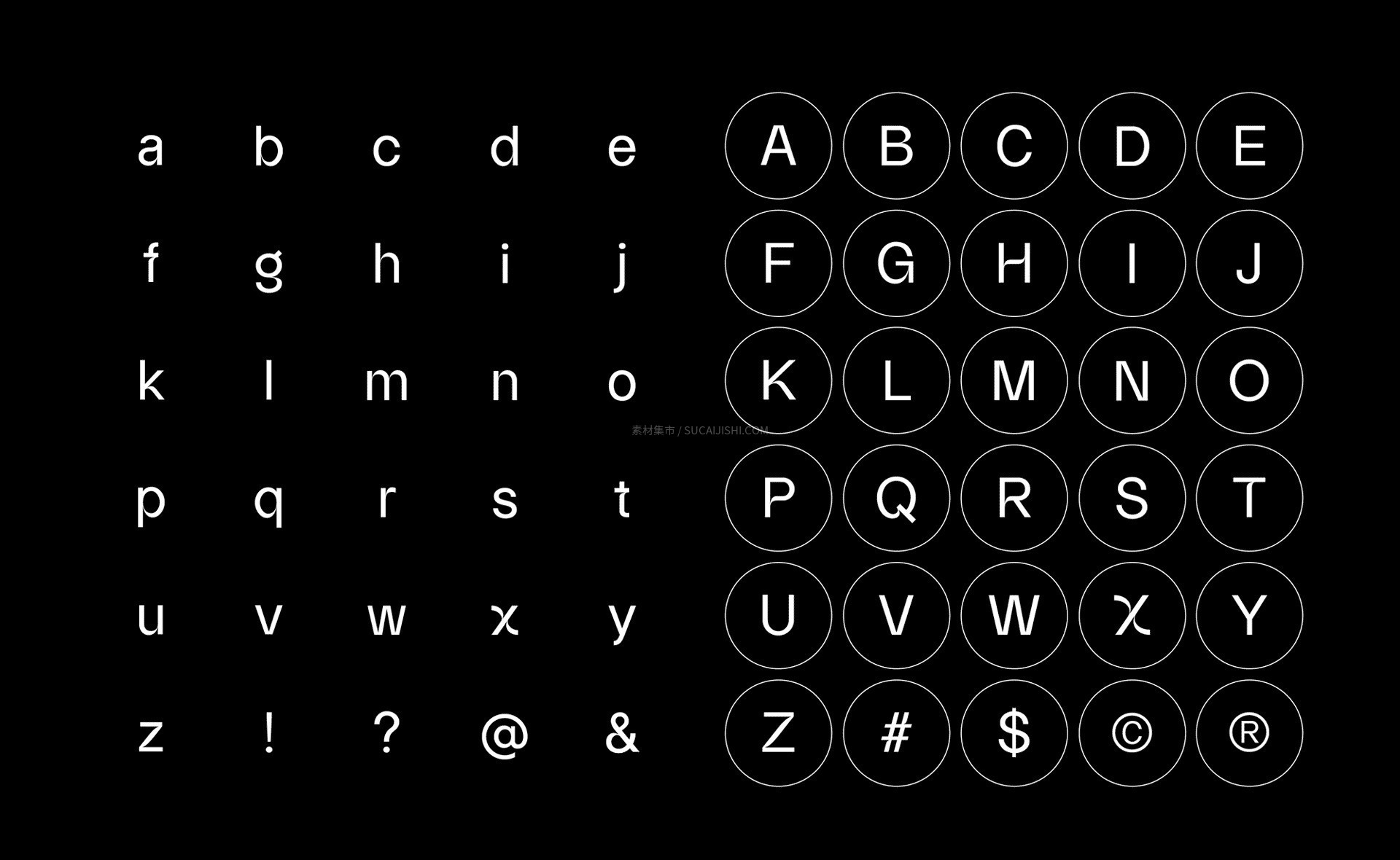 Almarena 全系列字体套件（46款静态+可变字体）