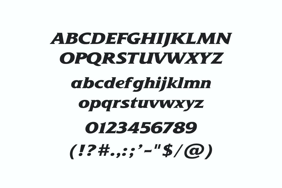 肯德基KFC标志字体