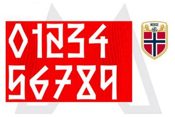 挪威2026世界杯球衣字体