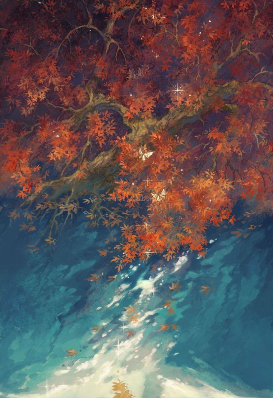 Procreate唯美国风插画笔刷