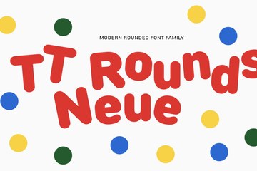 TT Rounds Neue v2.0 亲和圆体无衬线可变字体家族