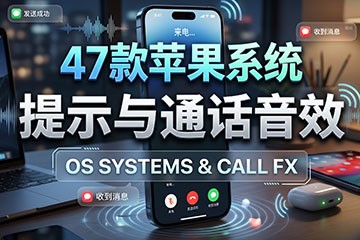 40+苹果iOS系统提示与网络通话无损音效WAV