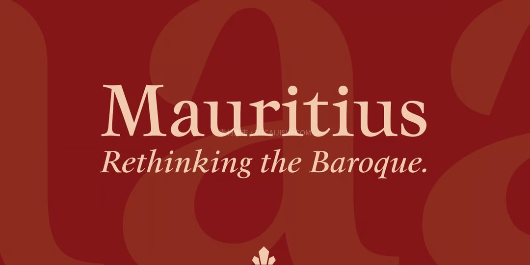 Mauritius 德国大师经典过渡衬线字体家族