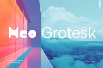 Neo Grotesk 系统无衬线可变字体家族