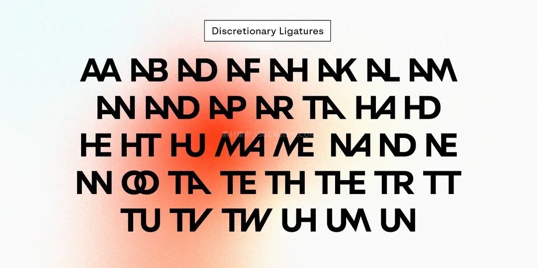 Novaform 几何无衬线可变字体家族