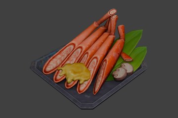 黄油蟹餐盘
