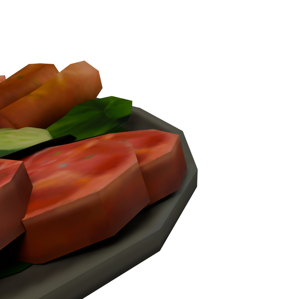 冷切肉拼盘 · 局部特写