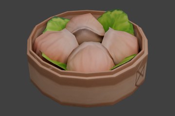 水晶虾饺蒸笼
