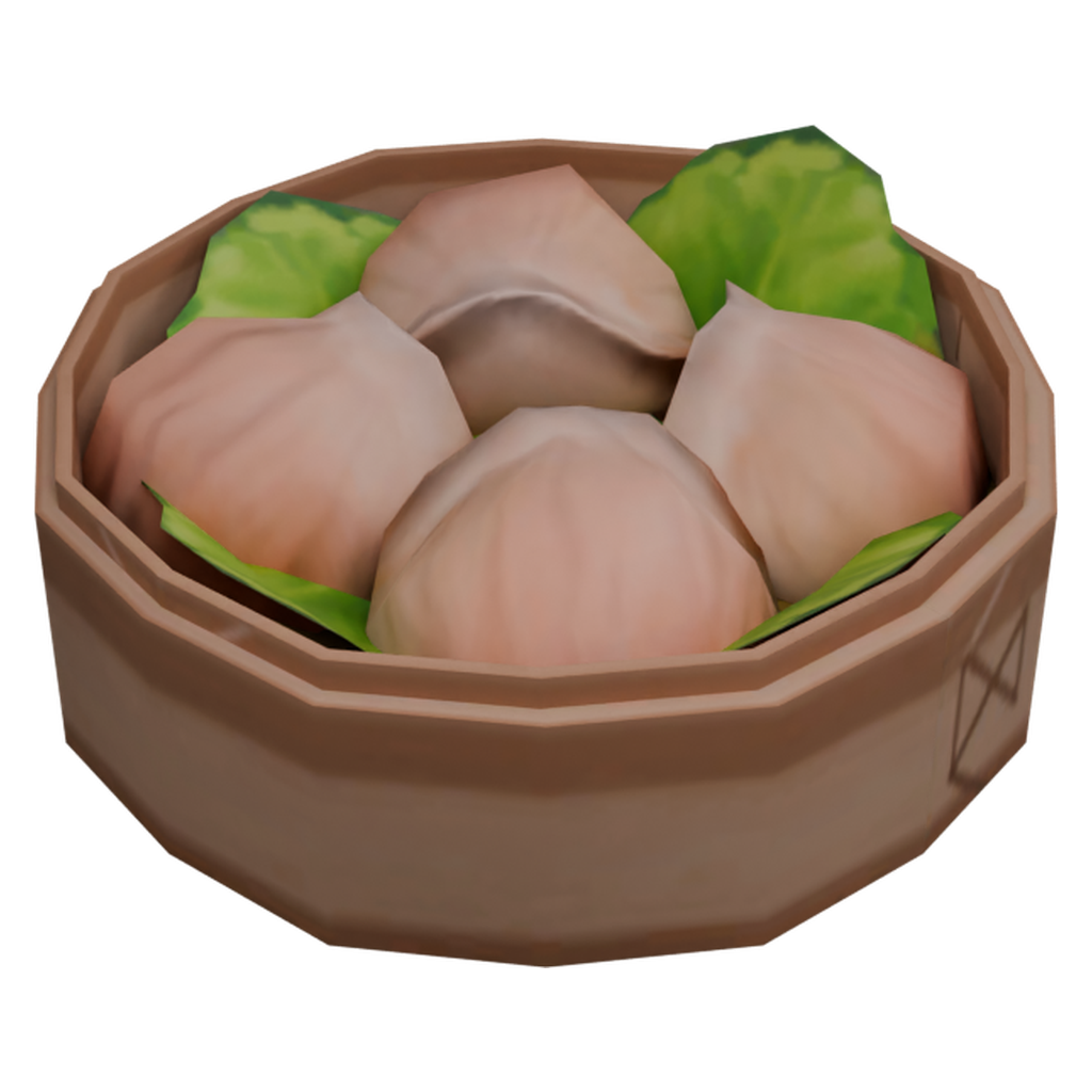 水晶虾饺蒸笼