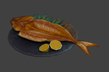 干烧咸鱼餐盘