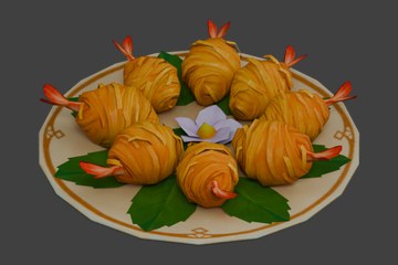 金黄虾球