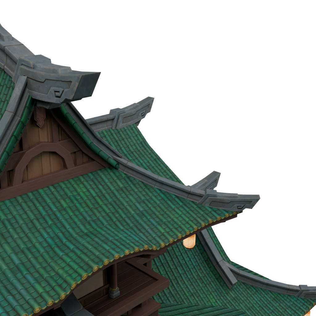 璃月式多檐宅邸 · 局部特写