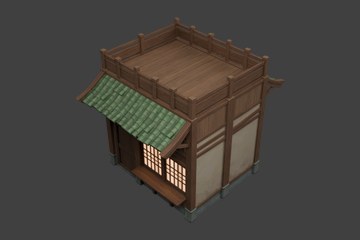 璃月式民居·月冠檐