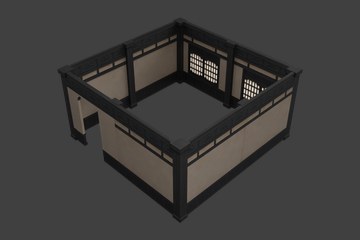枫木室内围墙A