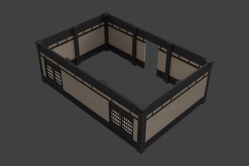 枫木室内围墙B