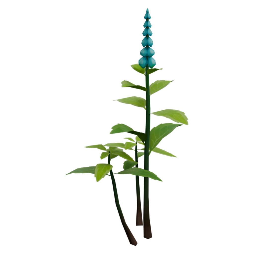 薄荷枝 · 微俯仰特征视角