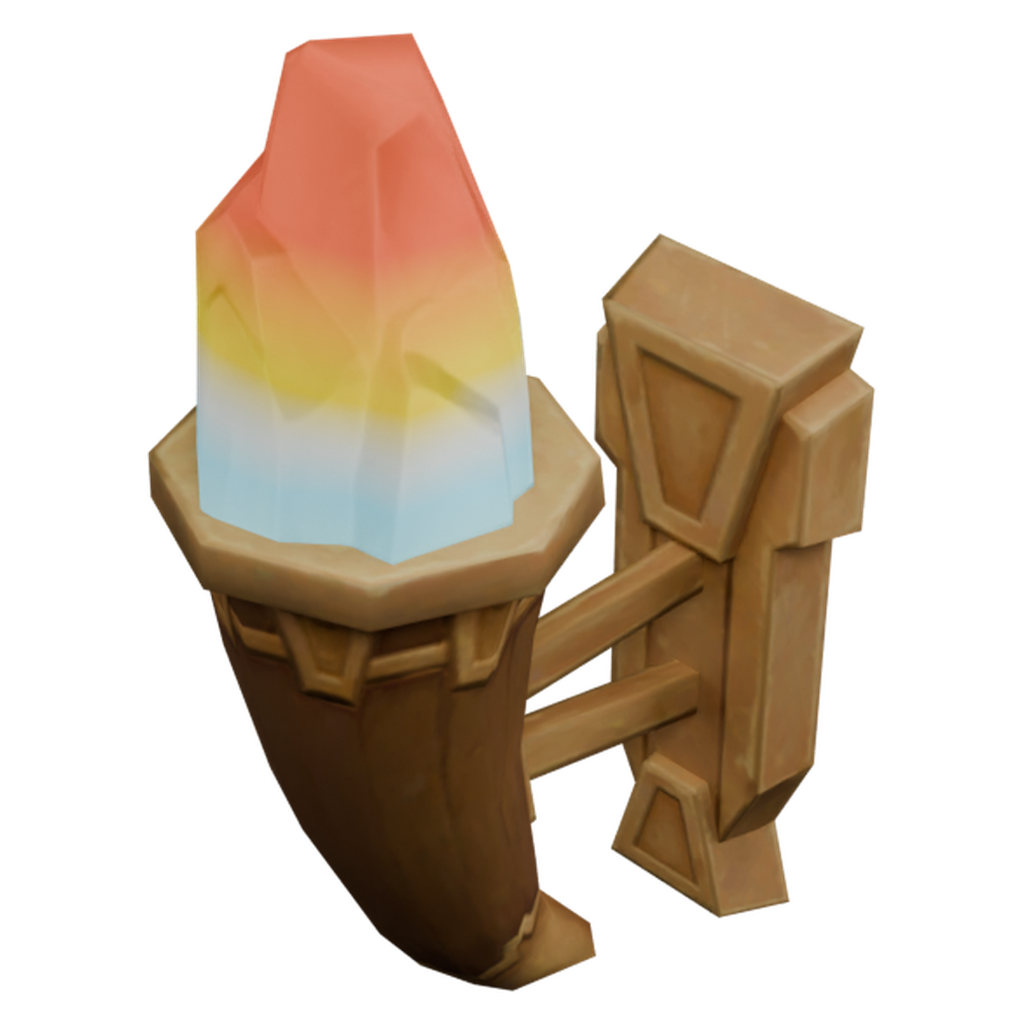 火焰造型壁挂灯