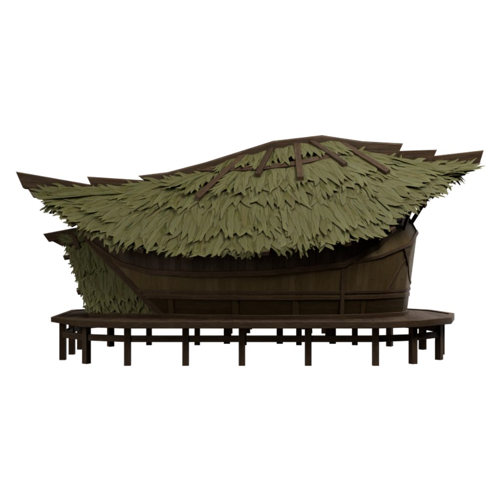智慧城陶器工坊 · 正立面 / 侧面平视