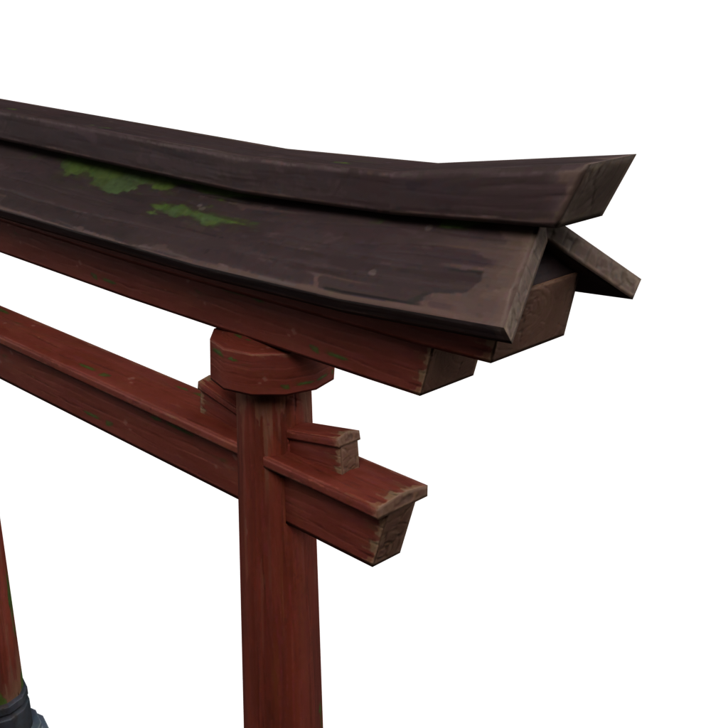 朱红鸟居·复归之道 · 局部特写