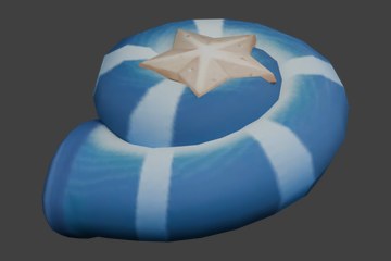 星纹蓝海螺